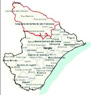 2 Avaliação de de Girassol no Estado de VEAR, 1990; KIRSCH; MILLER, 1991). é o menor estado Brasileiro. Entretanto, é um pequeno estado de Mesorregiões: Agreste, Leste e Sertão sergipano.