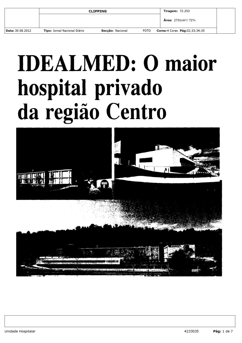 O maior hospital privado da região Centro disponibiliza todas as especialidades médicas e cirúrgicas, concebidas de acordo com os mais elevados padrões de qualidade.