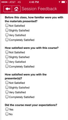 session using Schedule ou Agenda Builder