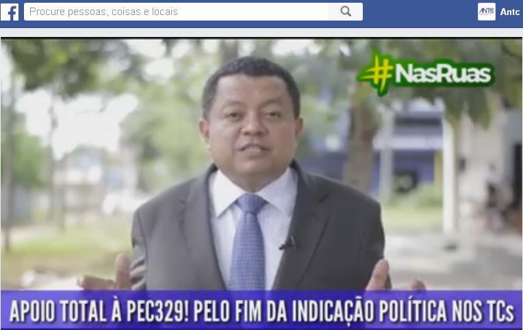 Perfil Nas Ruas no Facebook A precaução com o grau de acreditação social na atuação dos Tribunais de Contas não é questão menor e deve estar permanentemente no radar das respectivas Cortes, na medida