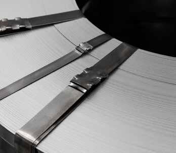 25 Slitter de aço carbono Carbon steel strips Capacidade Product range Espessura mín. (mm) / Min. thickness 0,35 Espessura máx. (mm) / Max. thickness 8,00 Largura mín. (mm) / Min. width 25 (0,35 espessura thickness 4,00 mm) 45 (4,00 espessura thickness 8,00 mm) Largura máx.