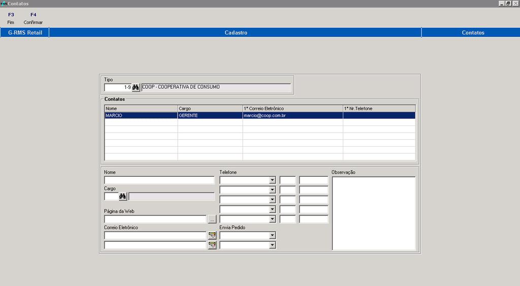 Portal B2B Funcional Descrição do processo Iniciando o Portal Cadastrar os usuários no cadastro de contatos Os contatos inseridos nesse cadastro serão utilizados como login no Portal.