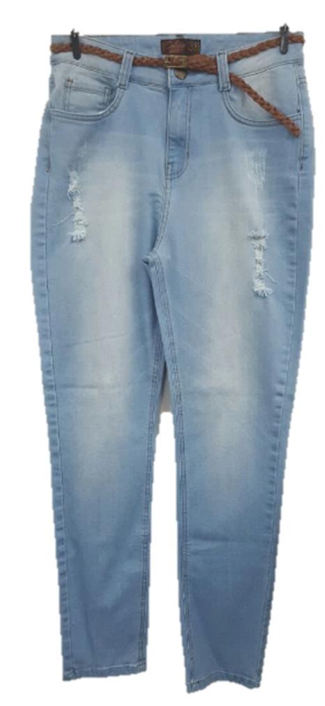 4.3 Calça Jeans com acessórios Tipo de Pinagem Dentro para fora (Pino por dentro e bolacha para fora) para facilitar a prova. Onde pinar?