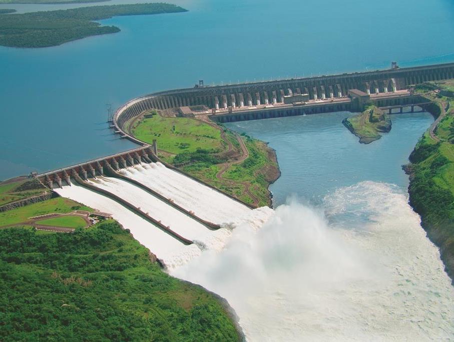 Brasil: rios com grande potencial