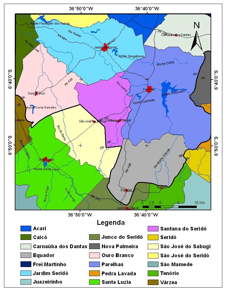 INTRODUÇÃO A área de estudo está situada na porção extremo sul da mesoregião Central