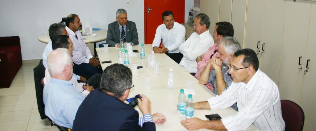 FIEG REGIONAL Sebrae dará atenção especial às demandas das indústrias superintendente do Sebrae/ O Goiás, Igor Montenegro, e o vice-presidente do Conselho Deliberativo, Ubiratan Lopes, participaram