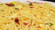 Estrogonofe de Camarão Spaghetti à Carbonara Escolha um dos tipos de massa: Spaghetti,
