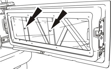 501-14-6 Maçanetas, Travas, Fechaduras e Mecanismos FECHADURA DA PORTA TRASEIRA REMOÇÃO te INSTALAÇÃO 1. Abra a porta traseira. 2. Remova o painel de acabamento da porta traseira.