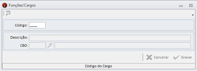 2. 5 FUNÇÕES E CARGOS (TABELAS S1040 - FUNÇÕES E CARGOS) Neste item localizaremos todos os cadastros de cargos do sistema INTsys Folha, ocorre que dentro do