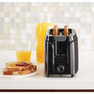 00 Mainstays 2-Slice Toaster, Black (torradeira pelo preço, ótima opção