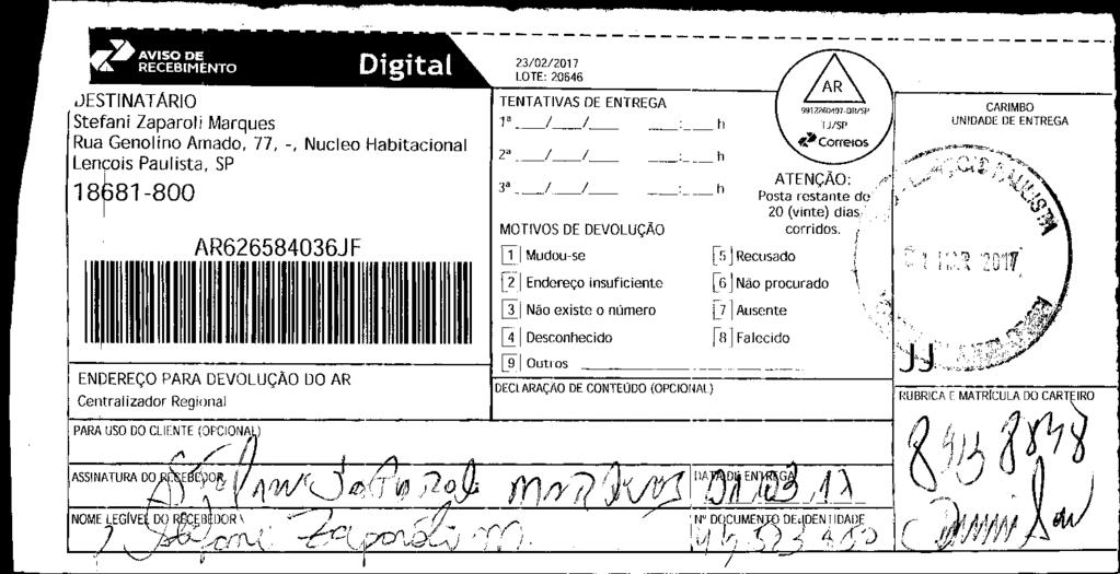 fls. 6 Este documento é cópia do original, assinado digitalmente por ALEXANDRE MACIEL SETTA, liberado nos autos em 06/03/2017 às 07:59.