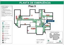 2. Execução de Plantas de Emergência Conforme NP 4386:2014 Plantas de Emergência de Piso, com formato A3 e em material fotoluminescente