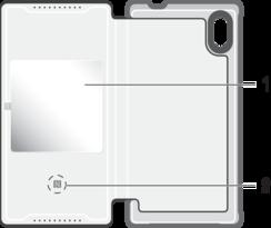 Introdução Introdução A Forma de capa com janela é uma capa protetora que protege seu smartphone Xperia Z5 e permite que você visualize e use funções