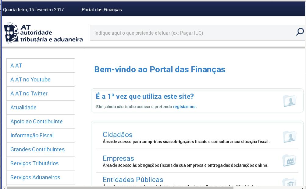 2 10 Como posso obter a senha de acesso ao Portal das Finanças? Existem dois modos de aceder ao Portal das Finanças: A. Através de uma senha de autenticação B. Via Cartão de Cidadão A.