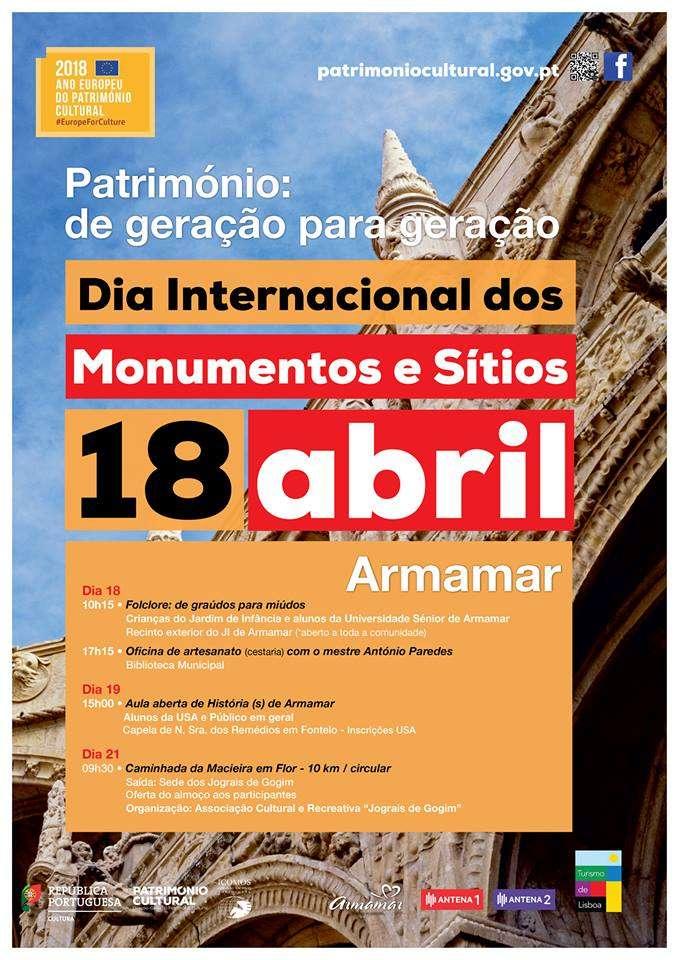 Dia 18 Dia Internacional dos Monumentos e