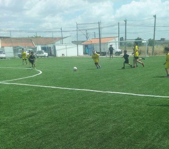 DESPORTOS COLETIVOS Futebol O Futebol foi durante muitos anos uma das modalidades com maior tradição nos Salesianos de Évora.