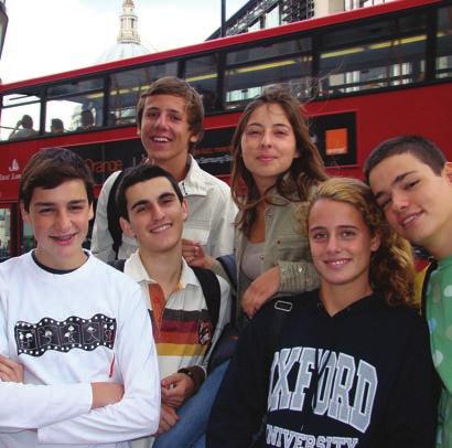 CAMPOS DE FÉRIAS Inglês no Verão Reino Unido Os Salesianos organizam viagens para jovens que, no Reino Unido (Oxford e Cambridge), pretendem frequentar cursos de