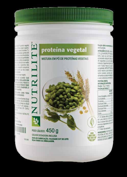 A PROTEÍNA 100% VEGETAL QUE VAI AGITAR SEU CAFÉ DA MANHÃ. Proteína Vegetal em Pó O consumo diário de proteínas é importante para a manutenção da massa muscular.