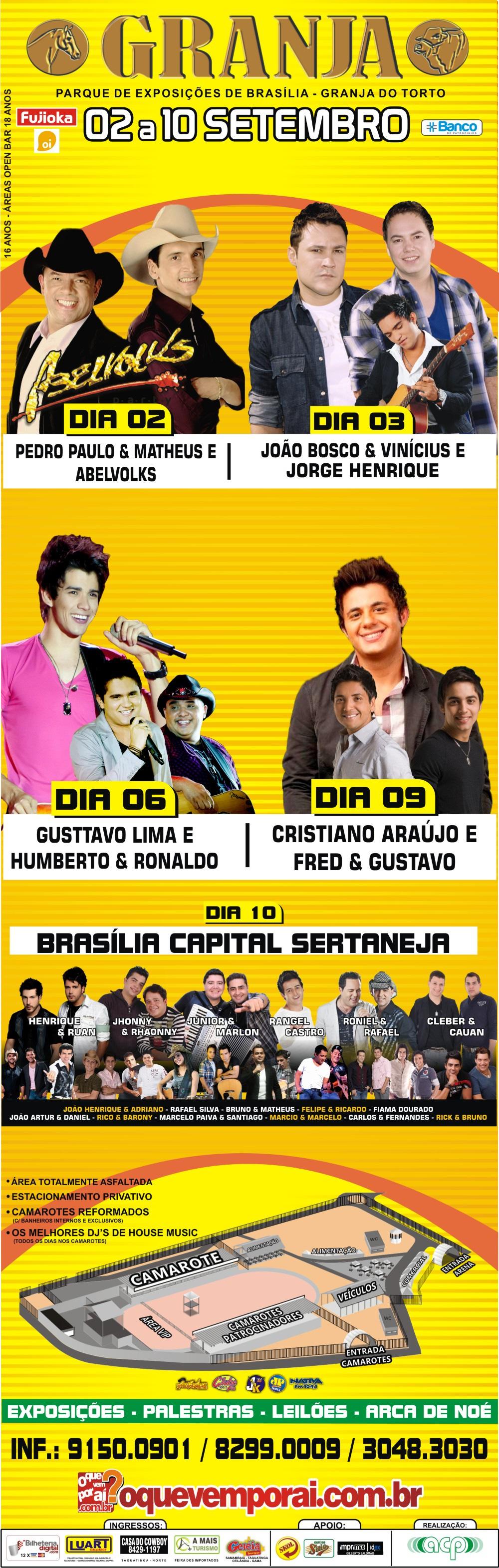 4. Programação de Shows