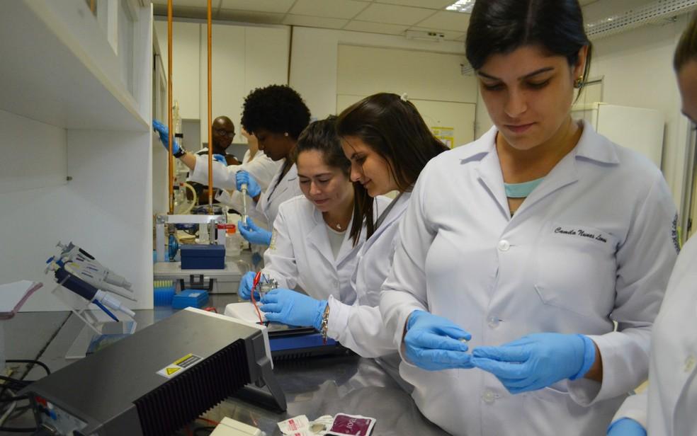 Pesquisadores da Faculdade de Ciências Farmacêuticas