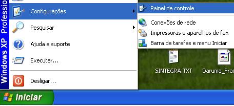 17) Acessando o Painel de Controle;