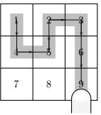 2/09/16 Duração: 4 horas e 0 minutos 1 Para desbloquear o seu celular, João desliza o dedo horizontalmente ou verticalmente por um quadro numérico, semelhante ao representado na figura, descrevendo