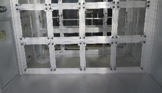 RENTECH Visores duplos nas portas Quadros de filtros em alumínio
