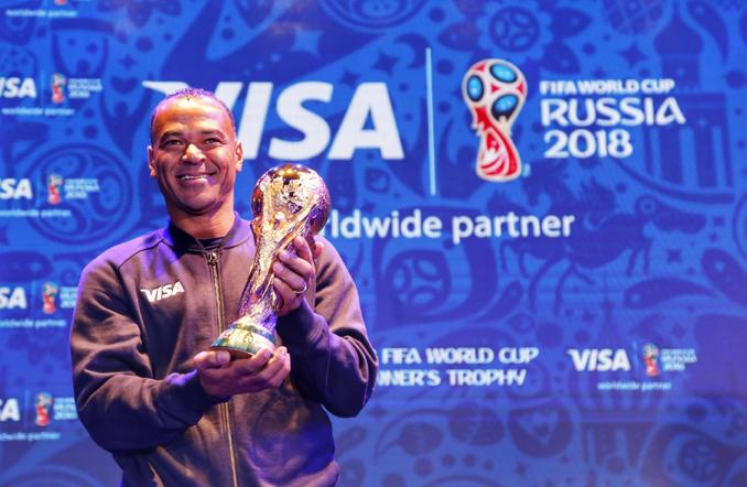 Visa inicia calendário de ativações à Copa do Mundo da Rússia POR DUDA LOPES A Visa estreou o calendário de ativações à Copa do Mundo da Rússia, em 2018.