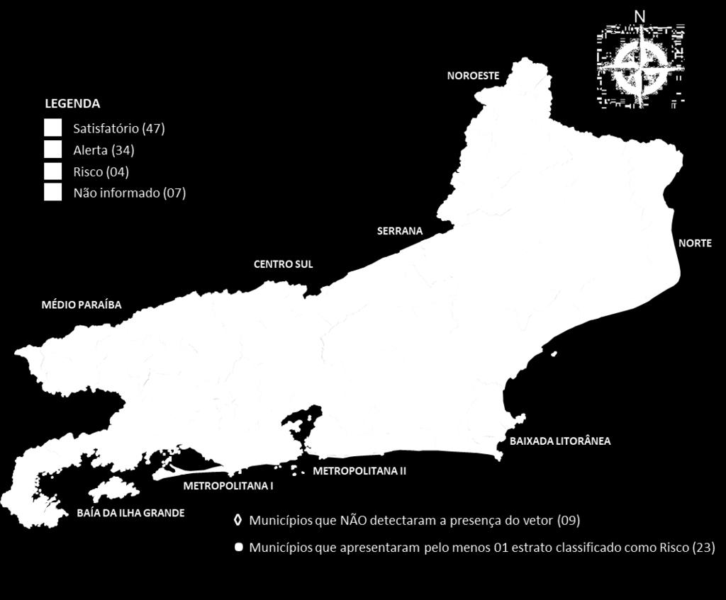 Mapa do LIRAa: Índice de Infestação Predial para Aedes aegypti, Maio de 2017 INFORME EPIDEMIOLÓGICO