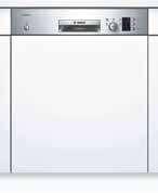 72 Bosch Tabela de Preços Abril 2018 Bosch Tabela de Preços Abril 2018 73 Máquinas de lavar loiça de integrar com painel à vista, 60 cm de largura Máquinas de lavar loiça totalmente integráveis, 60
