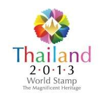 *De 02 a 14.08.2013, THAILAND 2013 World Stamp Exhibition Exposição Mundial FIP em comemoração aos 130 anos do selo postal tailandês e do estabelecimento do serviço postal na Tailândia.