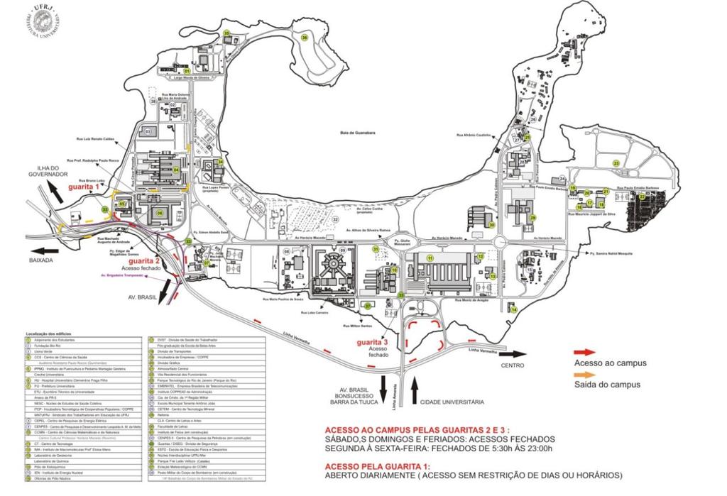 Figura 22- Ilha do Fundão Cidade Universitária