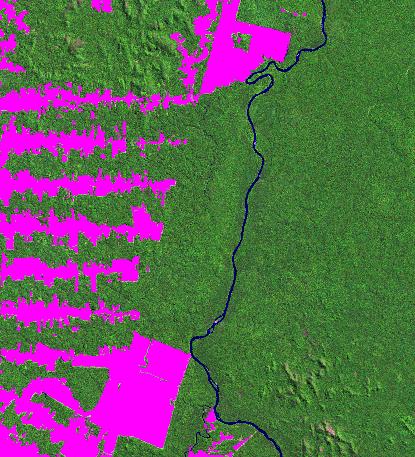 OBTENÇÃO DO MAPA FINAL DA EXTENSÃO DO DESFLORESTAMENTO BRUTO CÁLCULO DA ÁREA DOS TEMAS MASCARAR TEMAS APLICAÇÕES DIVERSAS Após a obtenção dos do mapa final da extensão do desflorestamento,