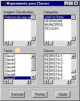 MAPEAMENTO DE ÁREAS DE REBROTA CLASSIFICAÇÃO DE SETE CLASSES DE REBROTAS Rebrota O mapeamento das áreas de