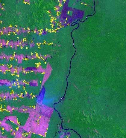 TM/Landsat de 12 de setembro de 1998.