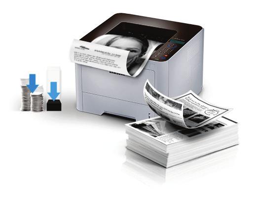e maior mobilidade. Impressão duplex embutida A série ProXpress M4020 3820 3320 possibilita a impressão de facilidade, o que também pode ajudar a economizar dinheiro e reduzir o uso de papel.