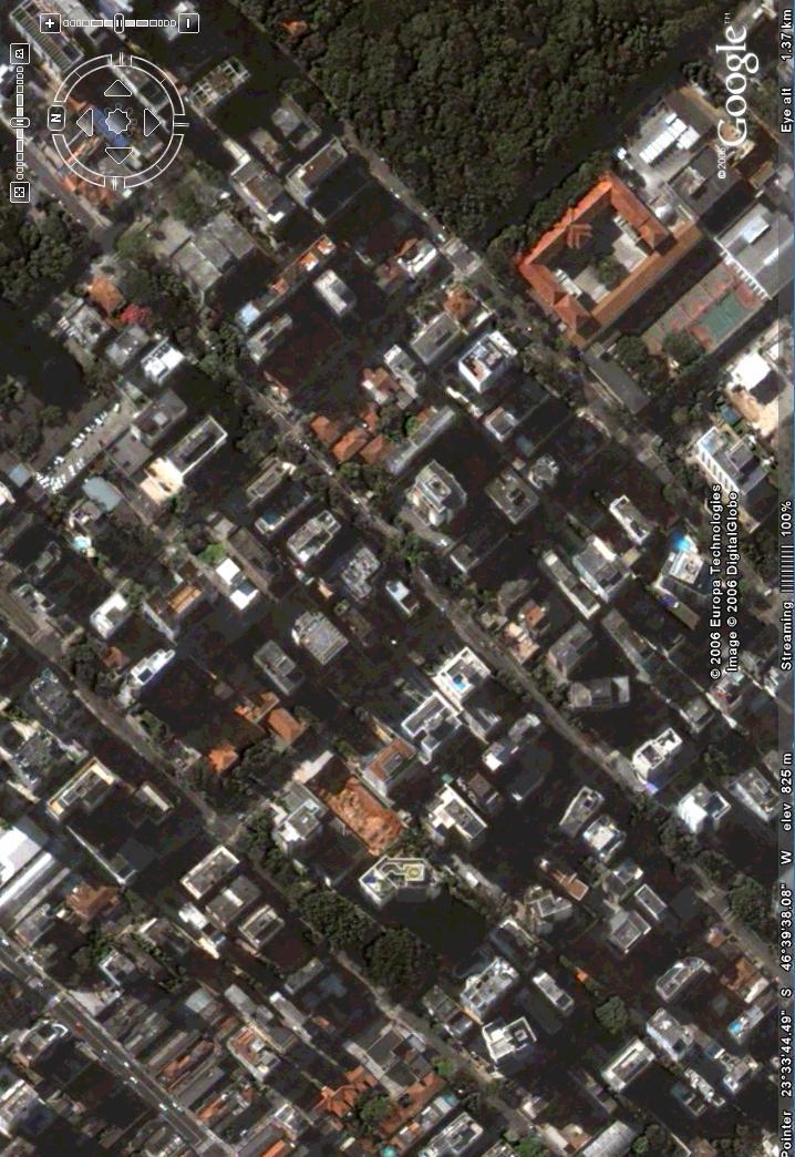 LOCAL DOS IMÓVEIS OBJETIVADOS NA LIDE Figura 03 Foto aérea da região onde se localizam os