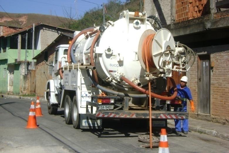 A equipe da CAB Guaratinguetá executou a desobstrução da rede