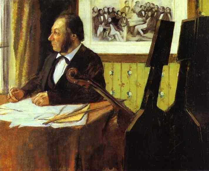 Edgar Degas IMPRESSIONISMO Retrato de
