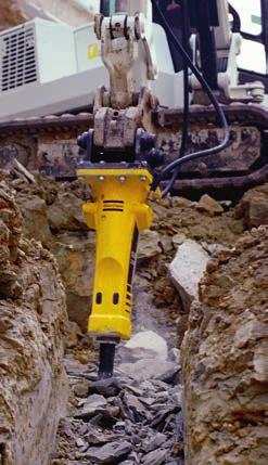 Escavação de solos Escavação subterrânea Saneamento de tetos, fachadas e suportes Nivelação de pavimentos Aprofundamento e