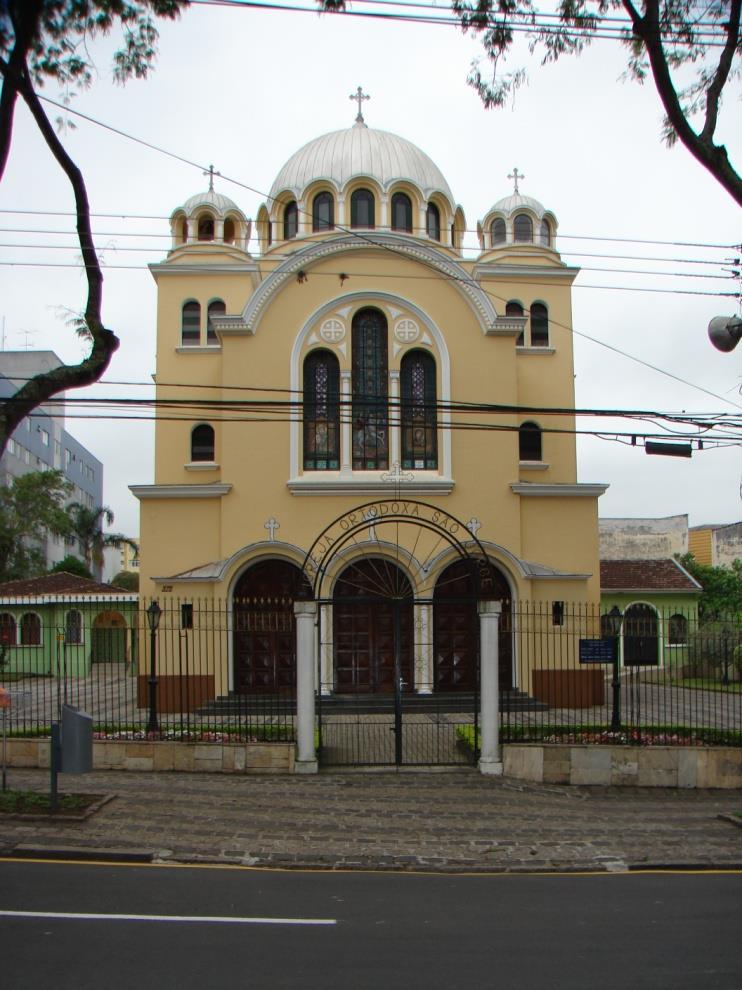 Igreja São Jorge A Igreja Católica Ortodoxa Antioquina São Jorge de Curitiba está localizada na Rua