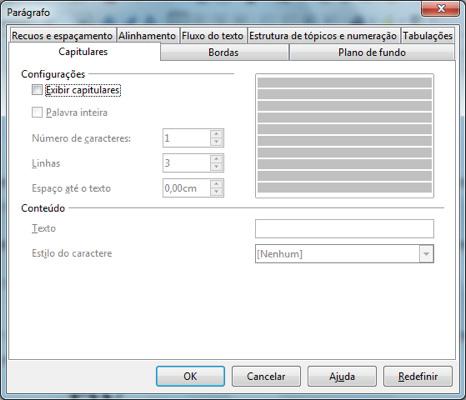 Informática LibreOffice Writer Prof. Márcio Hunecke Decimal Alinha a vírgula decimal de um número no centro da parada de tabulação e o texto à esquerda da tabulação.