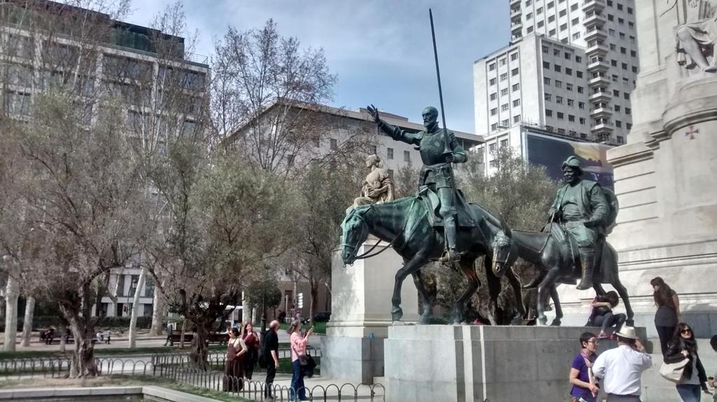 Don Quijote na Plaza de