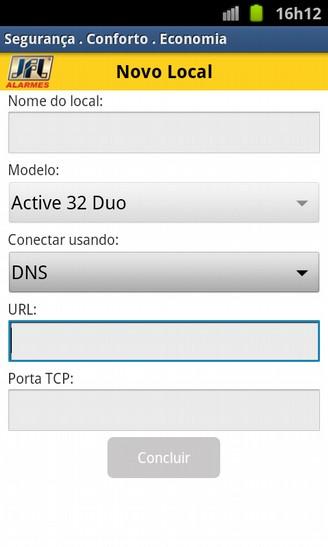 8-Permite que seja visto o último endereço IP que a central registrou no servidor. 9-Permite que seja visto a data e hora no horário de brasília da última atualização da central no servidor.