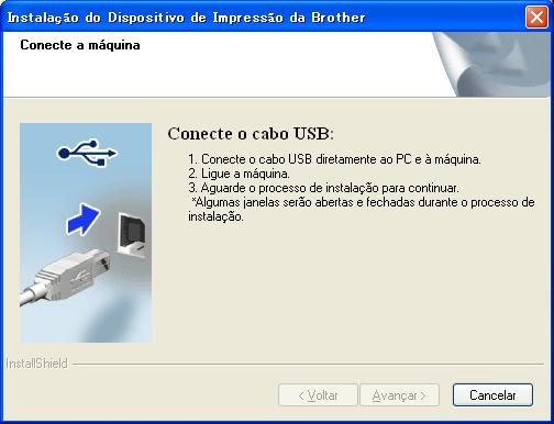 USB Windows Pr usuários de co de interfce USB do Windows 9 Antes d instlção Certifique-se de que seu computdor estej LIGADO e de que você estej conectdo com direitos de dministrdor.