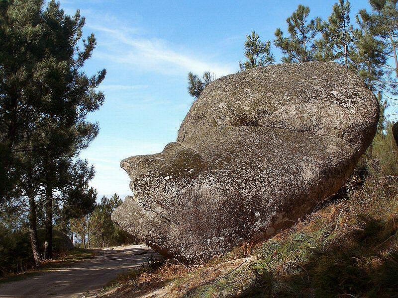 Serra da Estrela Morfologia Granítica; Cabeça da Velha Escultura ciclópica que o tempo abriu na rocha viva de configuração