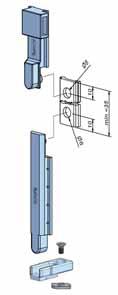 20 15 Complementos / Complements / Complementos / Compléments EUROGROOVE PROFILE CAMARA EUROPEIA 4 18 3 3 4,5 12 4,5 21 4,5 5,7,5 2,4 26,5 10,5 59,7 Ø7,8 8,5 93