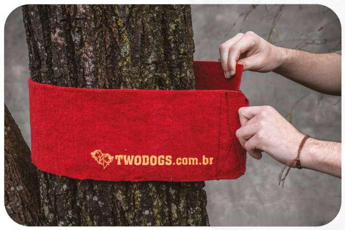 MONTAGEM A Two Dogs Slacklines é projetado para