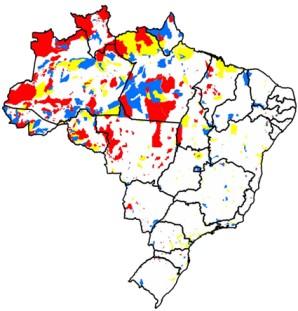 disponibilidade das terras aptas para