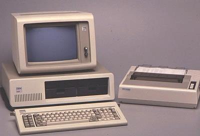 880. IBM PC EUA 1981 Em 1981 a IBM lança o PC-5150, o antecessor de